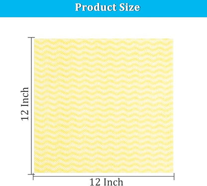 Disposable Dish Cloths Disposable Cleaning Towels, Reusable Wipes Absorbent Quick-Dry Kitchen Wipes, 50 Sheets