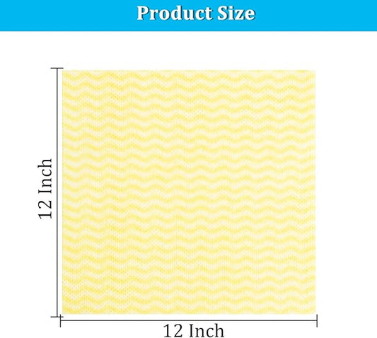 Disposable Dish Cloths Disposable Cleaning Towels, Reusable Wipes Absorbent Quick-Dry Kitchen Wipes, 50 Sheets