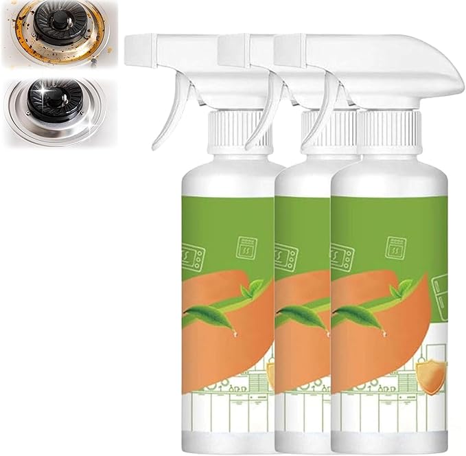 2026 Upgrade Electrolyzed Ion Kitchen Cleaner Spray,Multi-purpose Household and Kitchen Cleaning Spray,for Countertops, Appliances & Easy Cleaning Household Items (3Pcs)