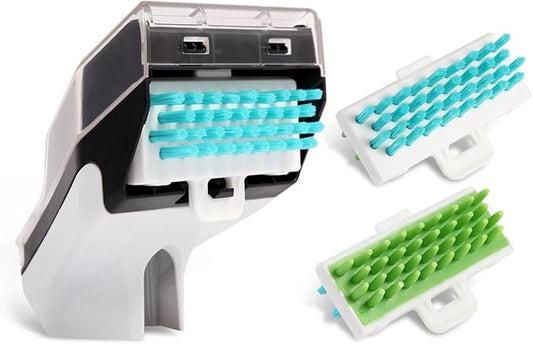 PX202BRN Tool Brush Replacement Parts Compatible With Shark StainStriker Portable Carpet PX201 PX202BRN PX203BRN CarpetXpert Upright EX201 R-EX200 R-EX201 EX150 EX151 Stain Striker Vacuum Brush (1+2)