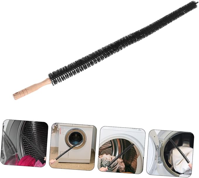 GLEAVI 2pcs Kit for Dryer Vent Cleaner Washing Machine Cleaner Brush Flexible Drain Brush for Lint Removal Cleaning Tools