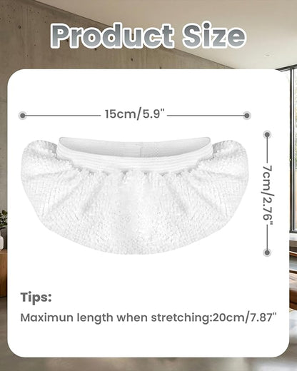 8 Pack Universal Microfiber Cloths for Handheld Steam Cleaner, Double-Layered Reusable & Washable Pads, Compatible with Bissell SteamShot, Wagner, PurSteam, McCulloch, Dupray and More