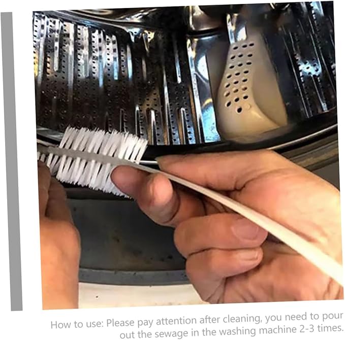 ULTECHNOVO Washing Machine Cleaning Brush Washer Refrigerator Coil Brush Washer Dryer Brush Cleaning for Washing Machine Dryer Lint Brush Laundry Brush Nylon
