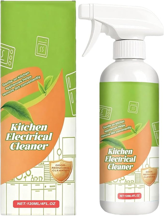 IElectrolyzed Ion Kitchen Cleaner Spray - Multipurpose Household Cleaner for Countertops, Stainless Steel, Appliances & More, Removes Grease & Residue, Fresh Scent, 120ml (1 Bottle) (A)