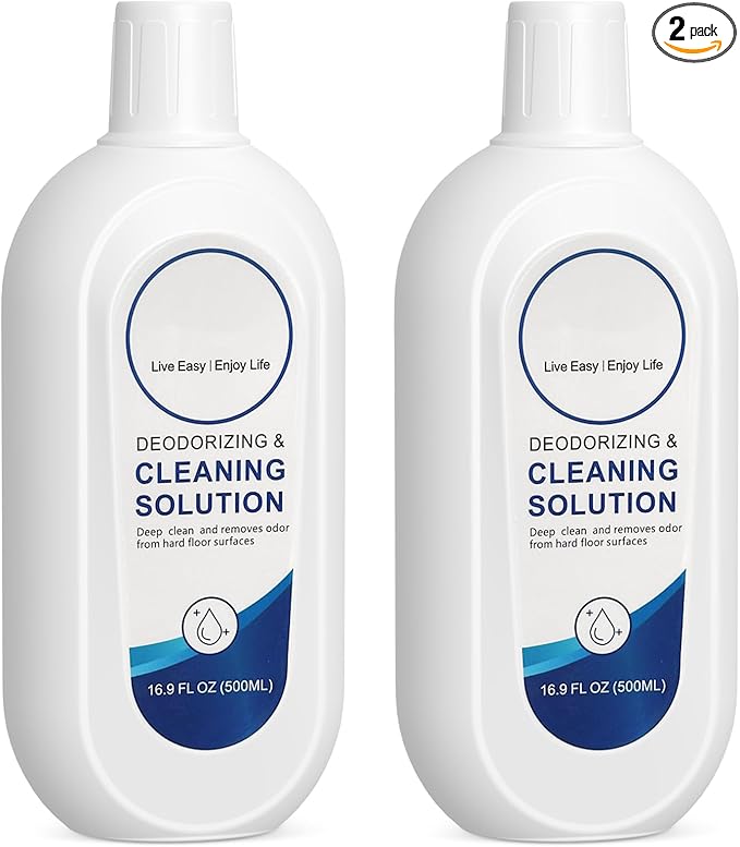 2 Pack Floor Cleaning Solution for Tineco and Robot Vacuums with Mopping, Deep Cleans Multiple Hard Floors for iFLOOR Series, FLOOR ONE S3 / S5 / S6 / S7 / S9 Artist Series Wet Dry Vacuum