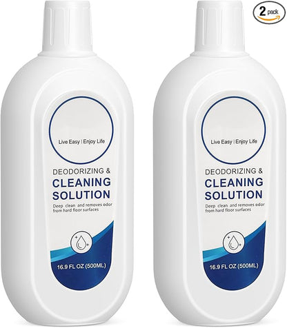 2 Pack Floor Cleaning Solution for Tineco and Robot Vacuums with Mopping, Deep Cleans Multiple Hard Floors for iFLOOR Series, FLOOR ONE S3 / S5 / S6 / S7 / S9 Artist Series Wet Dry Vacuum