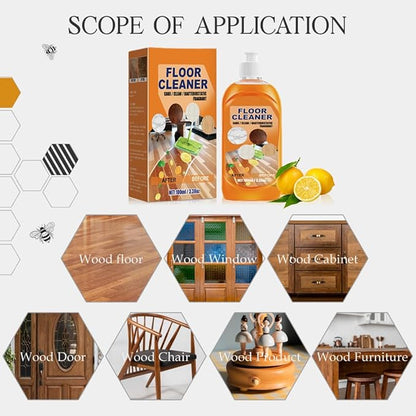5 in 1 Floor Cleaner, 2026 New Multi-purpose Floor Cleaner, Powerful Floor Cleaner, for Wood Floors Ceramic Tile Marble, Powerful Decontamination Floor (2pcs)