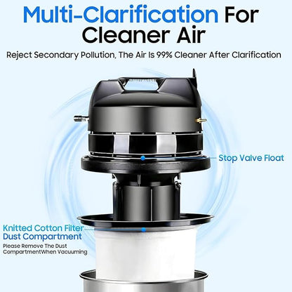Commercial Carpet Cleaning Machine, 1000W 110V 40L/11Gal Professional Commercial 3 in 1 Carpet Spraying Floor Brush Cleaner Extractor Vacuum Washing Machine Portable Carpet Cleaner (40L)