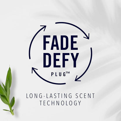 Febreze LIGHT Fade Defy PLUG Air Freshener, Bamboo, (2) .87 fl. oz. Oil Refill