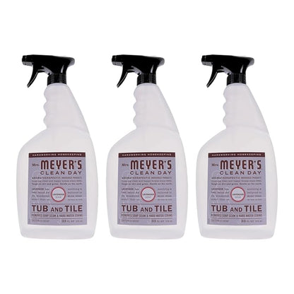 Mrs. MEYER'S Clean Day Tub & Tile Cleaner Lavender 33 Fl Oz (Pack of 3)
