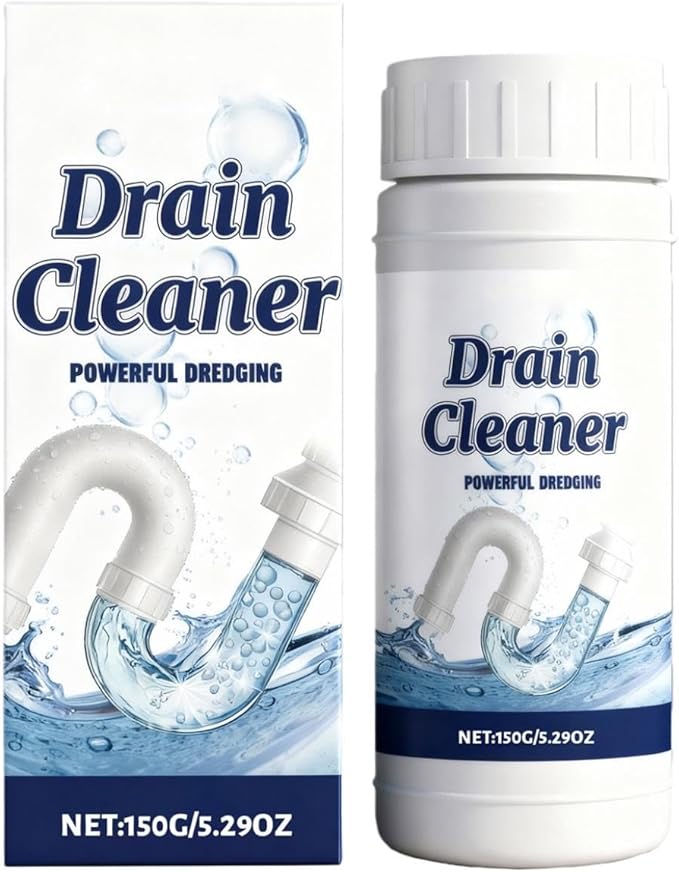 Sink Drain Cleaner, Dredging Agent for Kitchen Toilet Pipeline Quick Cleaning Tool, Sewer Pipe Maintainer for Kitchen, Bathtub, Shower Drains