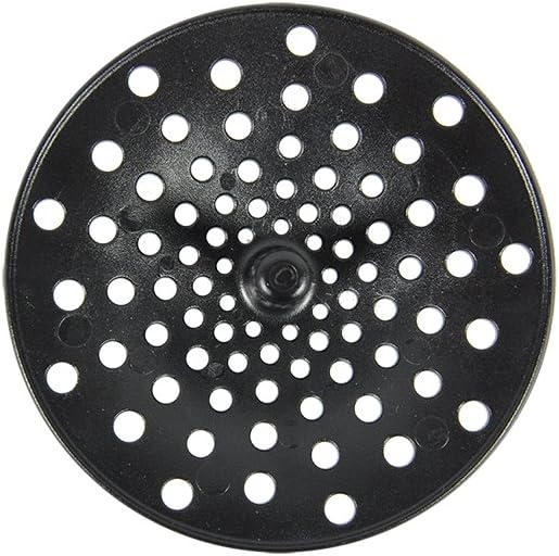 Danco Kitchen Sink Drain Garbage Disposal Strainer | Drain Protector | Black Concave Design (10427), 3.25 inches