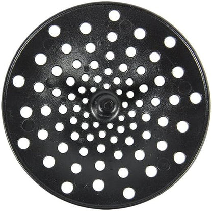 Danco Kitchen Sink Drain Garbage Disposal Strainer | Drain Protector | Black Concave Design (10427), 3.25 inches