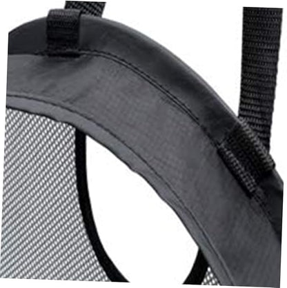 Levemolo Square Laundry Basket Folding Storage Basket for Clothes Black Laundry Hamper Rolling Wheels Capacity
