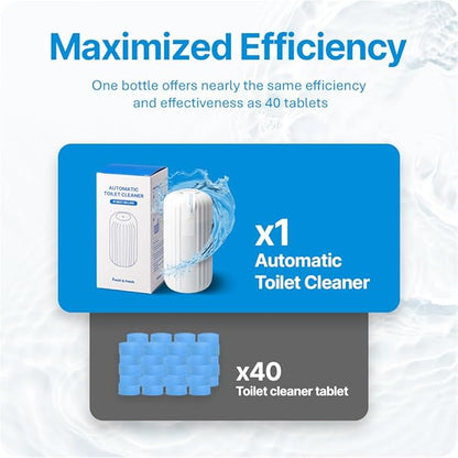 Fresh & Fresh Automatic Toilet Bowl Cleaners - 68 Bottles(UPTO 2500 FLUSHES/Bottle), Commercial and Residential Toilet Cleaner 3-4 MONTH Lasting Toilet Bowl Cleaner Bottle