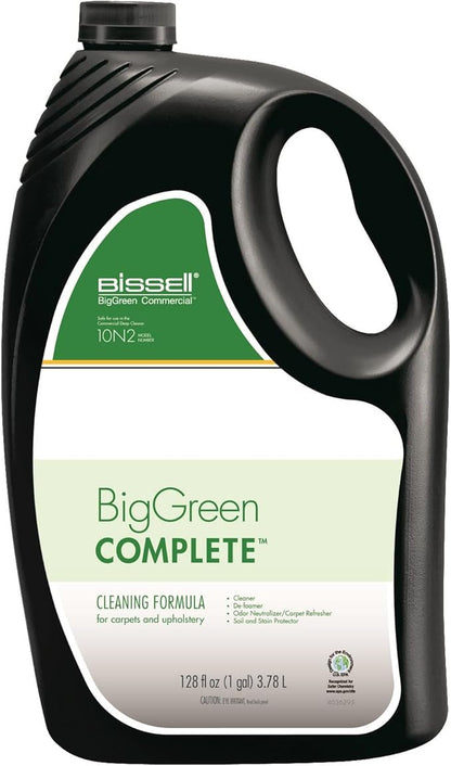 Bissell Commercial-31B6 Carpet Cleaner, 128oz, Bottle, 9 to 9.8 pH (1 Bottle 128 oz.),Green, packaging may vary.