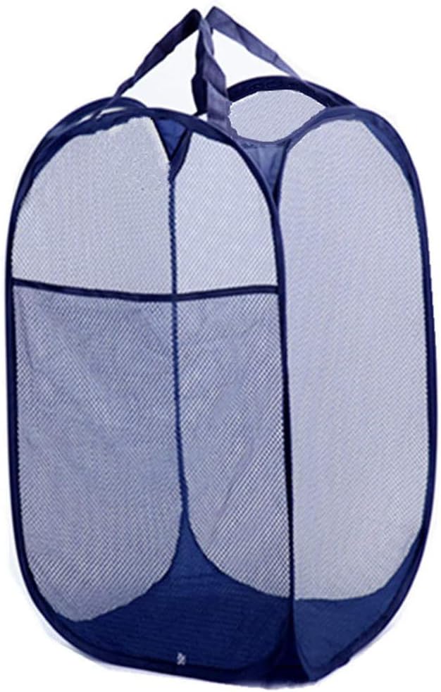 Durable Space Saving Laundry Basket Hanging Clothes Sorting Hampers With Reinforced Handles For College Dorm,Nursery,Office Rectangle