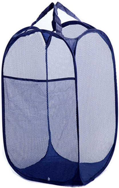 Durable Space Saving Laundry Basket Hanging Clothes Sorting Hampers With Reinforced Handles For College Dorm,Nursery,Office Rectangle
