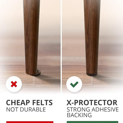 Felt Furniture Pads X-PROTECTOR 235 PCS Premium Furniture Pads - Felt Pads Furniture Feet Best Wood Floor Protectors - Protect Your Hardwood & Laminate Flooring!