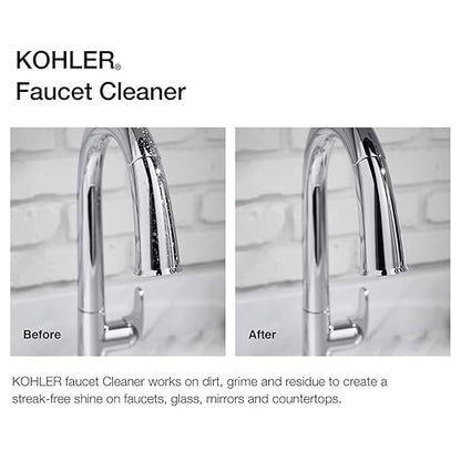 KOHLER K-EC23723-NA Faucet Cleaner, Kitchen and Bathroom Cleaner, 28 FL Oz (Pack of 2)