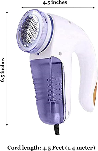 Fabric Shaver, Easy to Use, Quickly and Safely Eliminates Lint, Fuzz and Pilling in Minutes, Blue, 1 Piece