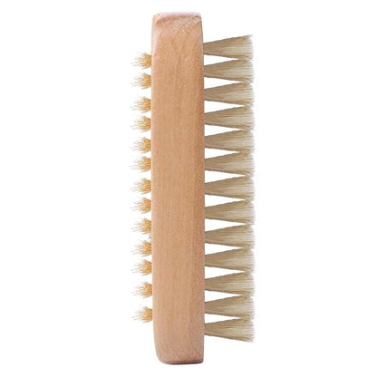 Tbestmax Cleaning Nail Fingernail Brush Wood 2 Side for Manicure Pedicure Women Kids 4 Pack