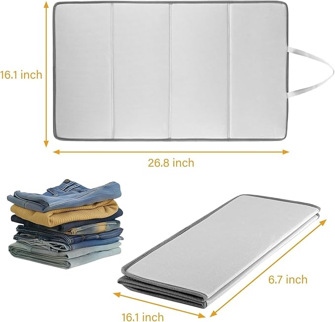 Over the Door Steaming Station With Ironing Gloves,Over The Door Steamer Pad,Steamer Board for Clothes,Portable Garment Steamer Pad, Ideal for Home and Travel
