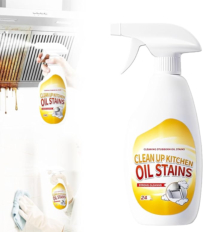 Heavy Duty Degreaser, 2026 Kitchen Heavy Duty Cleaner Spray Portable Degreasing Spray, All-Purpose Kitchen Pots and Pan Cleaner for Appliances Countertops Range Hoods (1)