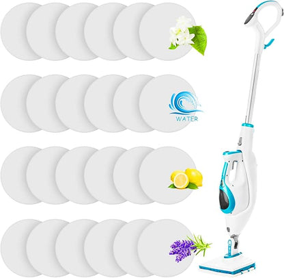 Maitys 32 Pcs Fragrance Discs Replacement Steam Mop Scent Disc Practical Fragrance Scented Pads Discs Compatible with Powerfresh and Symphony Series, Model 1940, 1806 and 1132