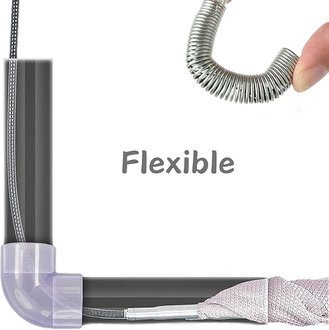 61 Inch Drain Snake with 4 Claws, Flexible Hair Drain Clog Remover Tool, Plumbing Snake Drain Auger for Sink, Shower, Toilet, Bathtub, Drain Grabber Tool for Pipe Unclogging