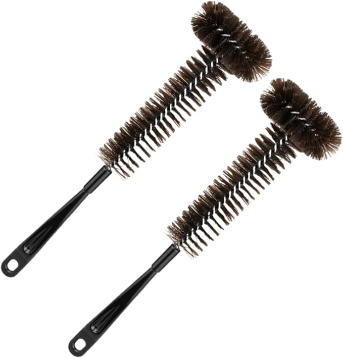 2 Pack Garbage Disposal Cleaner Brush 15" Extra Long Handle for Deep Cleaning Sink Drain Cleaning Brush, 15 Inch Long Handle, Garbage Disposal Cleaner