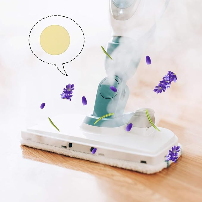 Maitys 24 Pcs Fragrance Discs Replacement Steam Mop Scent Disc Practical Fragrance Scented Pads Discs Compatible with Powerfresh and Symphony Series, Compatible with Model 1940, 1806 and 1132