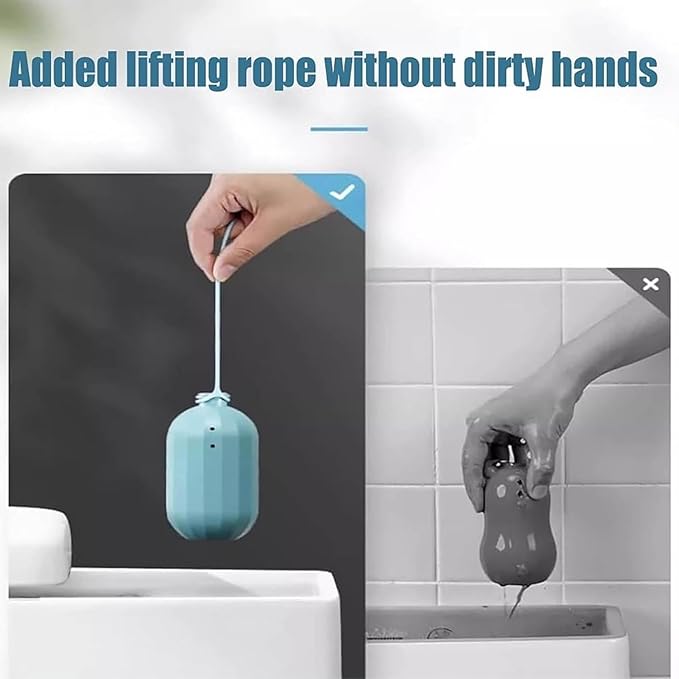 Toilet Cleaner,Automatic Toilet Bowl Cleaner, Toilet Cleaner 10 Years,Crazy Clean Toilet Bowl Cleaner,Fresh Scent (3)