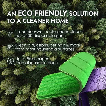 Heavy Duty Microfiber Mop Refill Pads - Extra Thick, Premium Quality Mop Pad Replacements Refills for Wet and Dry Mopping Up Dirt, Dust, Dog Hair and Cat Hair