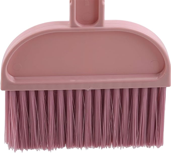 Mini Broom and Dustpan Set, Compact Cleaning Kit for Home Car Camping Small Spaces Pet Cleanup and Travel
