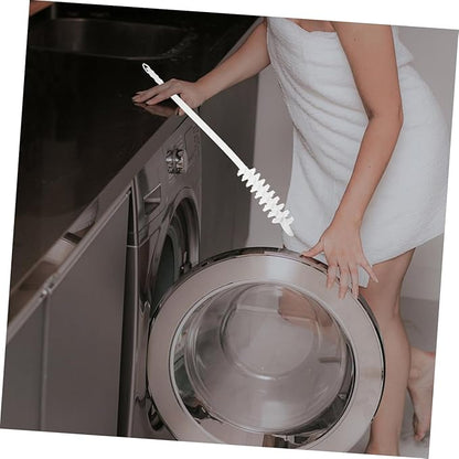 STOBAZA 2pcs Dryer Vent Lint Catcher Brush Lint Dryer Vent Cleaner Flexible Rolling Washing Machine Brush Tool