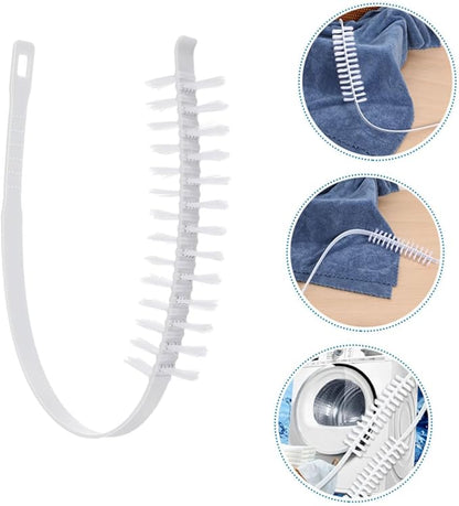 DOITOOL 2pcs Practical Washer Brush for Cleaning Machine Inner Dryer Vent Bristles