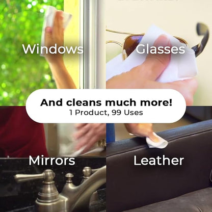 Shadazzle Nanofiber Cleaning Cloth - Microfiber Cleaning Cloth, Microfiber Cloth and Microfiber Towel - Cleans Streak-Free with Water - Microfiber Towels for Cars, Cleaning Clothes, Micro Fiber Cloth