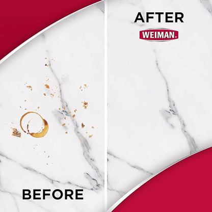 Weiman Quartz Countertop Cleaner and Polish - Clean & Shine Your Quartz Countertops Islands and Stone Surfaces with UV Protection