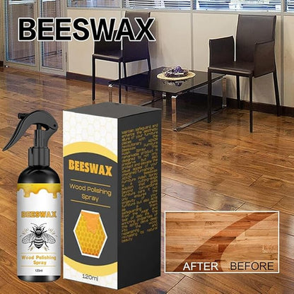 2 Pack Beeswax Spray Furniture Polish and Cleansing, Natural for Wood Furniture Floors - Original Beeswax Spray Cleansing for Living Rooms and Kitchens