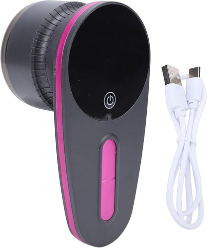 Fabric Shaver, Electric Lint Remover, Fabric Trimmer with Adjustable Strength, Portable & Rechargeable Battery, Ideal for Home & Travel