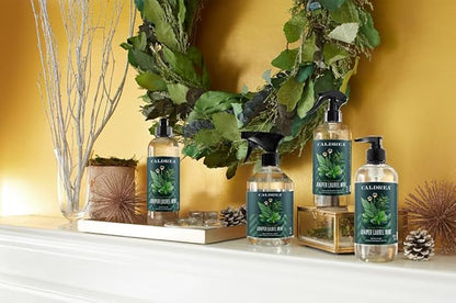 Caldrea Linen and Room Spray Air Freshener, Made with Essential Oils, Plant Derived Ingredients, Juniper Laurel Mint Scent, 16 oz