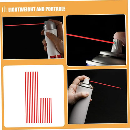 TEHAUX 40Pcs Plastic Spray Can Extension Tube for Rust Remover Long Nozzle for Hard to Reach Areas Lightweight Leakproof Design for Spraying