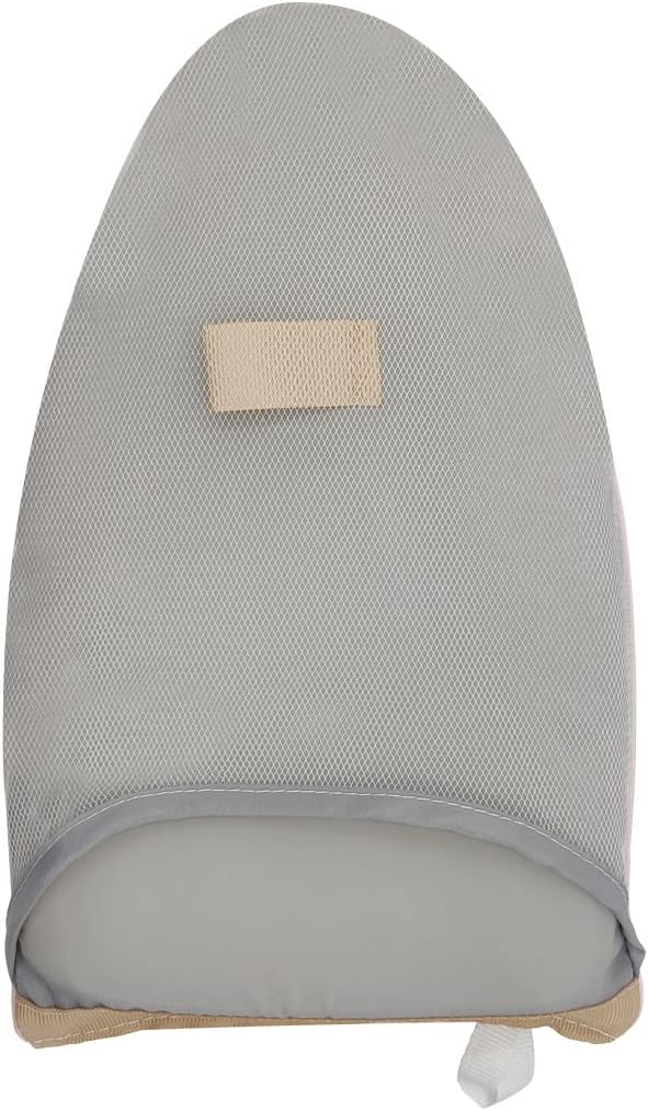 Garment Steamer Ironing Glove with Finger Loop, Heat Resistant Waterproof Ironing Mitt for Heat Resistan Handheld Steamer, Garment Steamer Accessories for Clothes (Grey)
