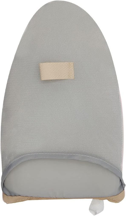 Garment Steamer Ironing Glove with Finger Loop, Heat Resistant Waterproof Ironing Mitt for Heat Resistan Handheld Steamer, Garment Steamer Accessories for Clothes (Grey)