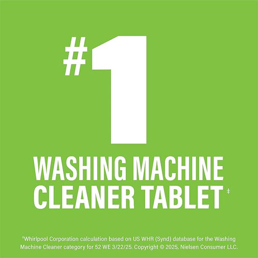 Affresh Washing Machine Cleaner And Dishwasher Cleaner Bundle, Includes 6 Month Supply, 12 Tablet Set