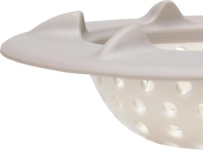 Clorox KeptClean Kitchen Waterflow Sink Strainer – Made with Recycled Materials, Prevents Clogged Drains and Water Backups, Protects Dishware, Easy Clean, 2-Pack – Almond Cream