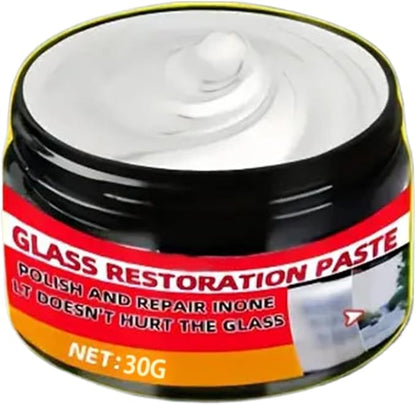 Glass Scratch Eraser,Car Glass Polishing Cleaner | Vehicles Scratch Remover Polish Paste - for Mirror Shower Doors for Truck Automotive RV Outdoor Road Trips Pickup Parking Bathroom