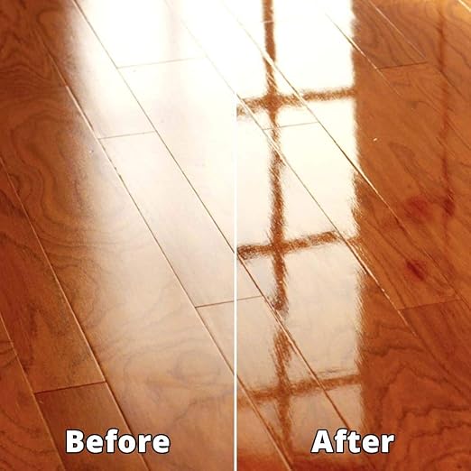 Rejuvenate Professional Wood Floor Restorer and Polish with Durable Finish Easy Mop On Application High Gloss Finish 32oz and Rejuvenate Cabinet And Furniture Restorer Fills In Scratches, Shines And Protects Indoor Cabinets And Furniture, 16 Ounces