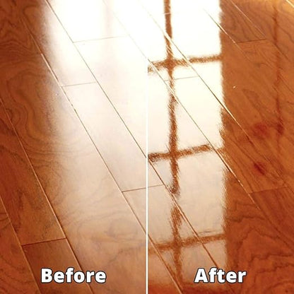 Rejuvenate Professional Wood Floor Restorer and Polish with Durable Finish Easy Mop On Application High Gloss Finish 32oz and Rejuvenate Cabinet And Furniture Restorer Fills In Scratches, Shines And Protects Indoor Cabinets And Furniture, 16 Ounces